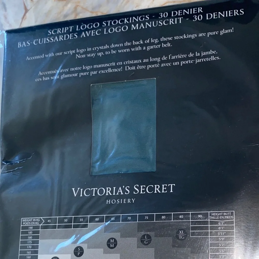 VS VERY SEXY‎ Crystal Signature Thigh Highs XS Deepest Green